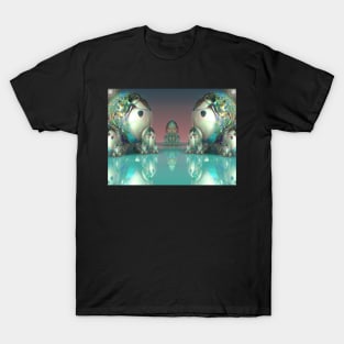 Matryoshki (Матрешки) Doll Faceoff on Mirror Lake T-Shirt